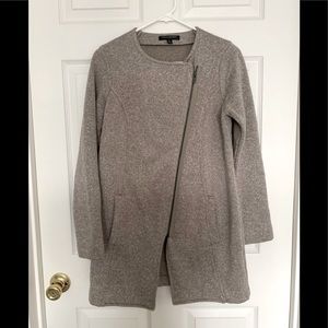 Banana Republic Asymmetrical Zip Sweatshirt Jacket